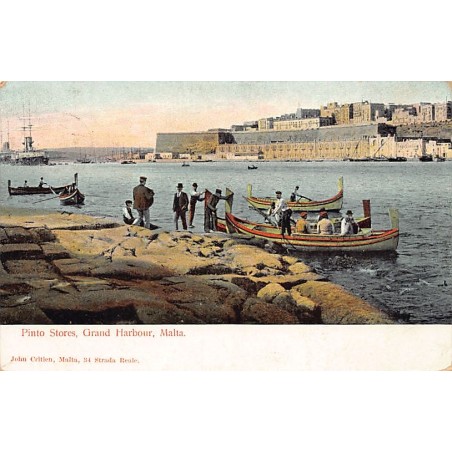 Rare collectable postcards of MALTA. Vintage Postcards of MALTA