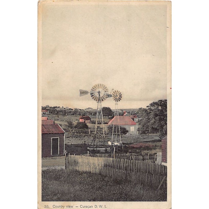 Rare collectable postcards of CURACAO. Vintage Postcards of CURACAO