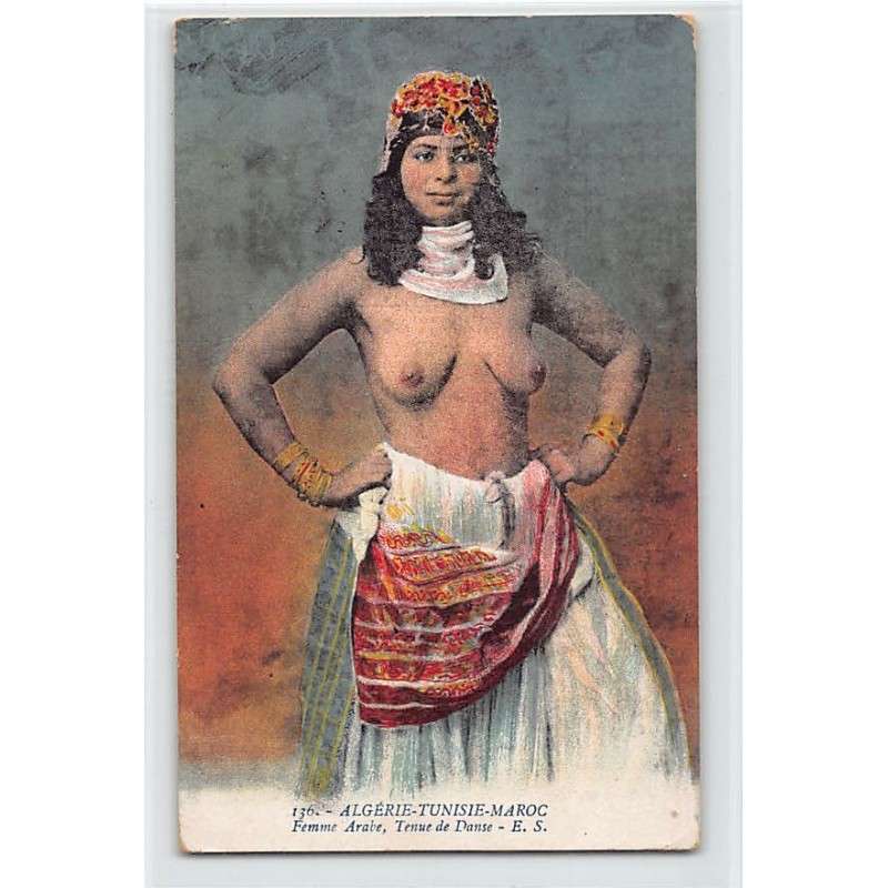 Rare collectable postcards of ETHNIC NUDE. Vintage Postcards of ETHNIC NUDE