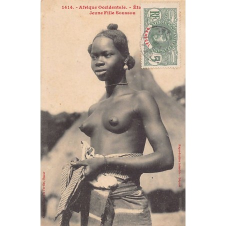 Rare collectable postcards of ETHNIC NUDE. Vintage Postcards of ETHNIC NUDE