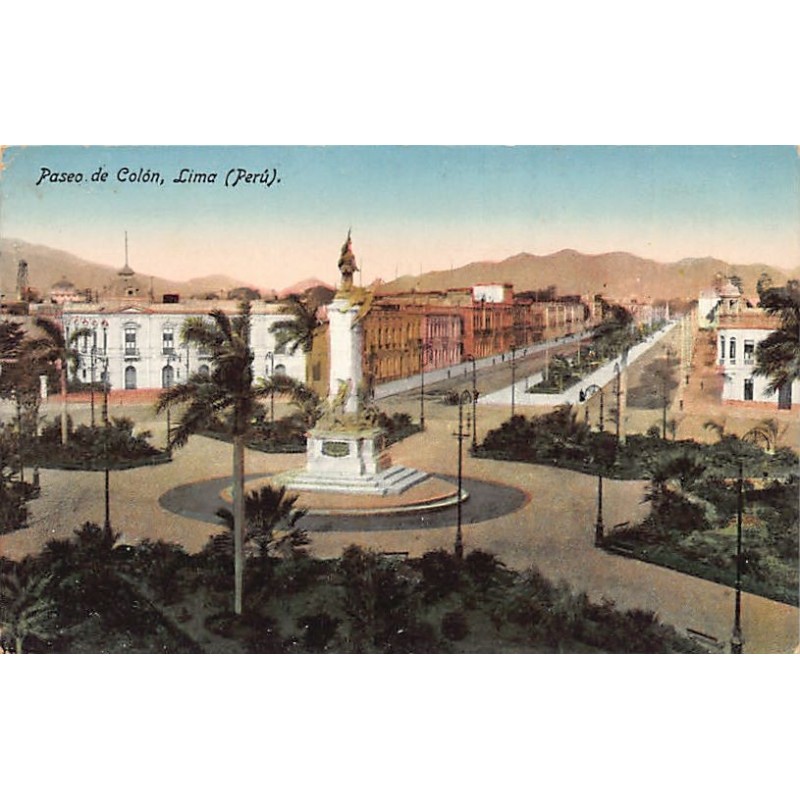 Rare collectable postcards of PERU. Vintage Postcards of PERU