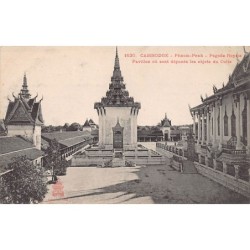 Rare collectable postcards of CAMBODIA. Vintage Postcards of CAMBODIA