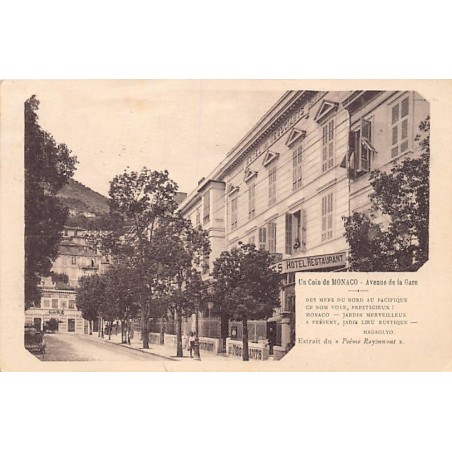 Rare collectable postcards of MONACO. Vintage Postcards of MONACO