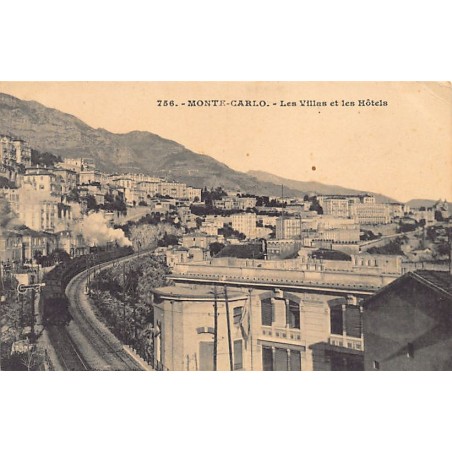 Rare collectable postcards of MONACO. Vintage Postcards of MONACO