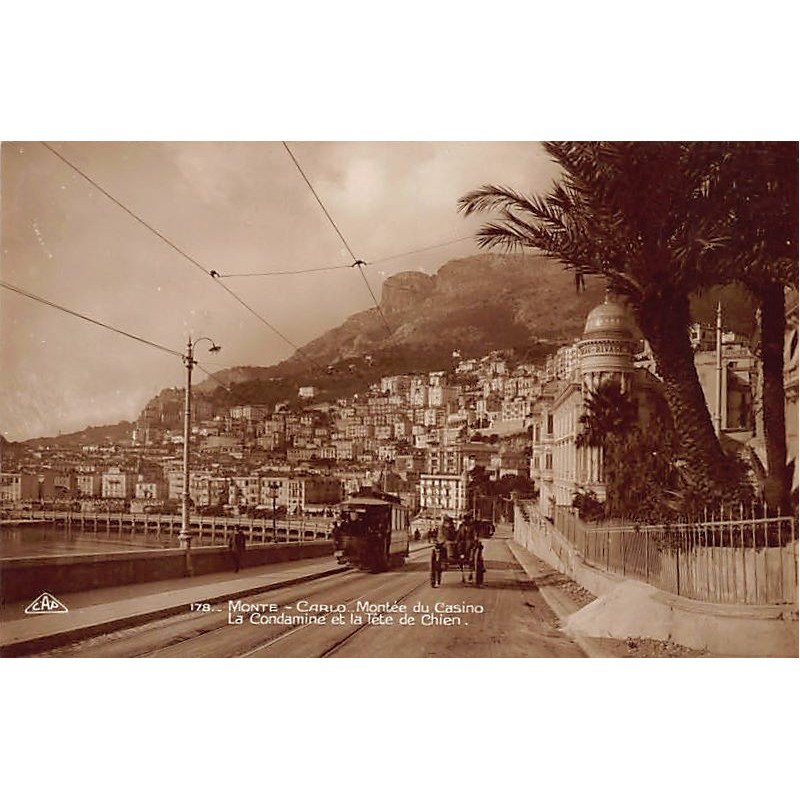 Rare collectable postcards of MONACO. Vintage Postcards of MONACO