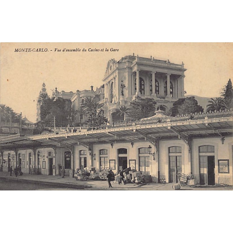 Rare collectable postcards of MONACO. Vintage Postcards of MONACO