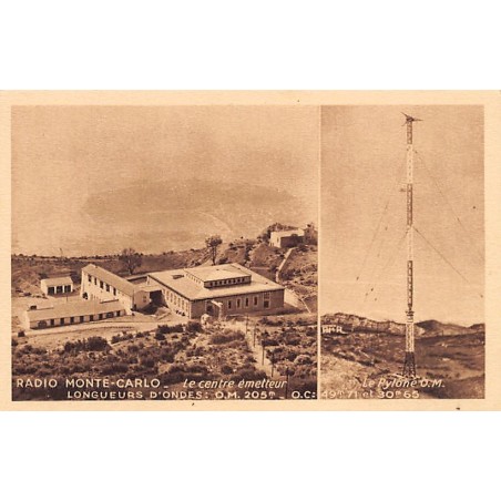 Rare collectable postcards of MONACO. Vintage Postcards of MONACO