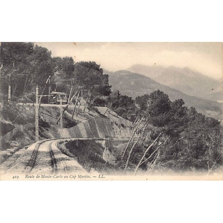 Rare collectable postcards of MONACO. Vintage Postcards of MONACO