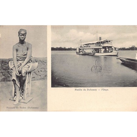 Rare collectable postcards of BÉNIN Dahomey. Vintage Postcards of BÉNIN Dahomey