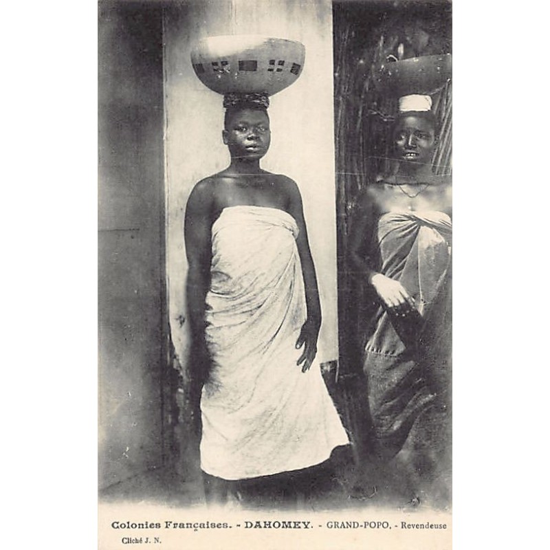 Rare collectable postcards of BÉNIN Dahomey. Vintage Postcards of BÉNIN Dahomey