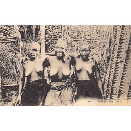 Rare collectable postcards of TOGO. Vintage Postcards of TOGO