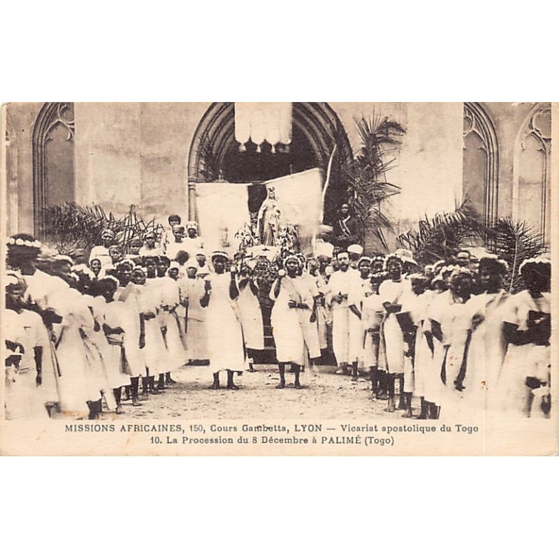 Rare collectable postcards of TOGO. Vintage Postcards of TOGO