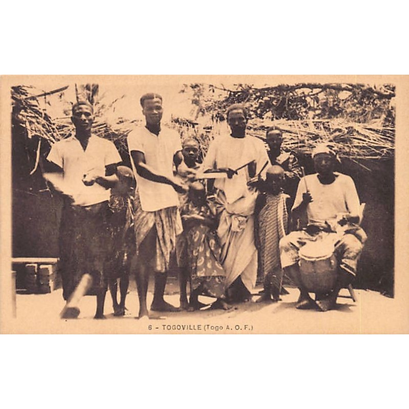 Rare collectable postcards of TOGO. Vintage Postcards of TOGO
