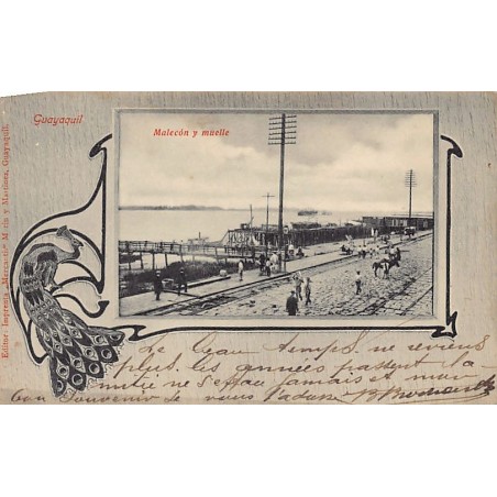 Rare collectable postcards of ECUADOR. Vintage Postcards of ECUADOR