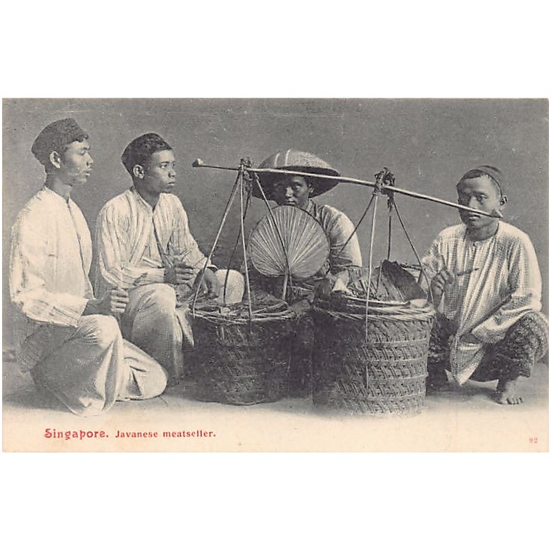 Rare collectable postcards of SINGAPORE. Vintage Postcards of SINGAPORE