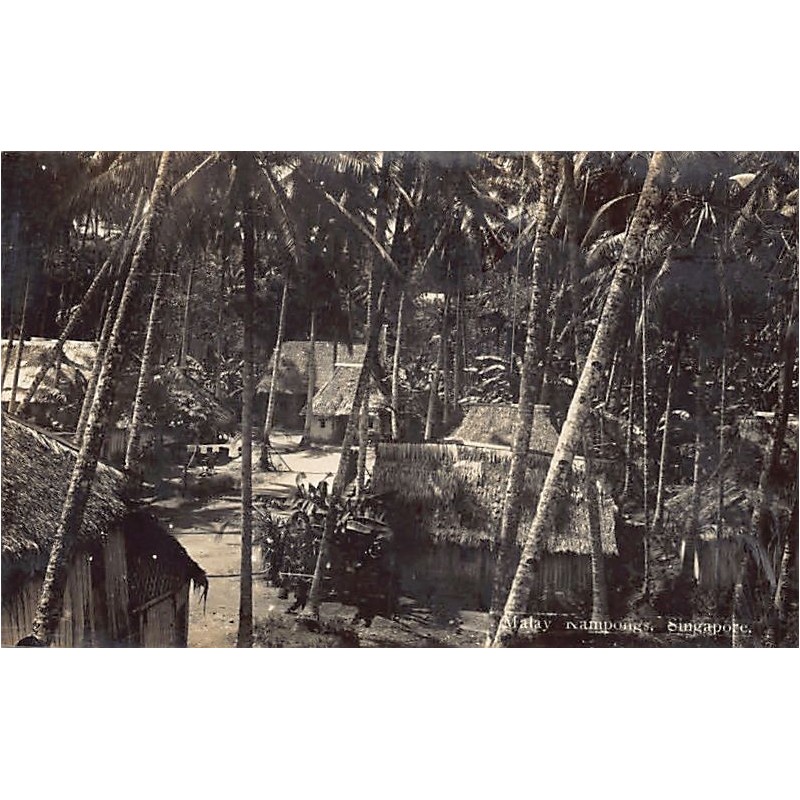 Rare collectable postcards of SINGAPORE. Vintage Postcards of SINGAPORE