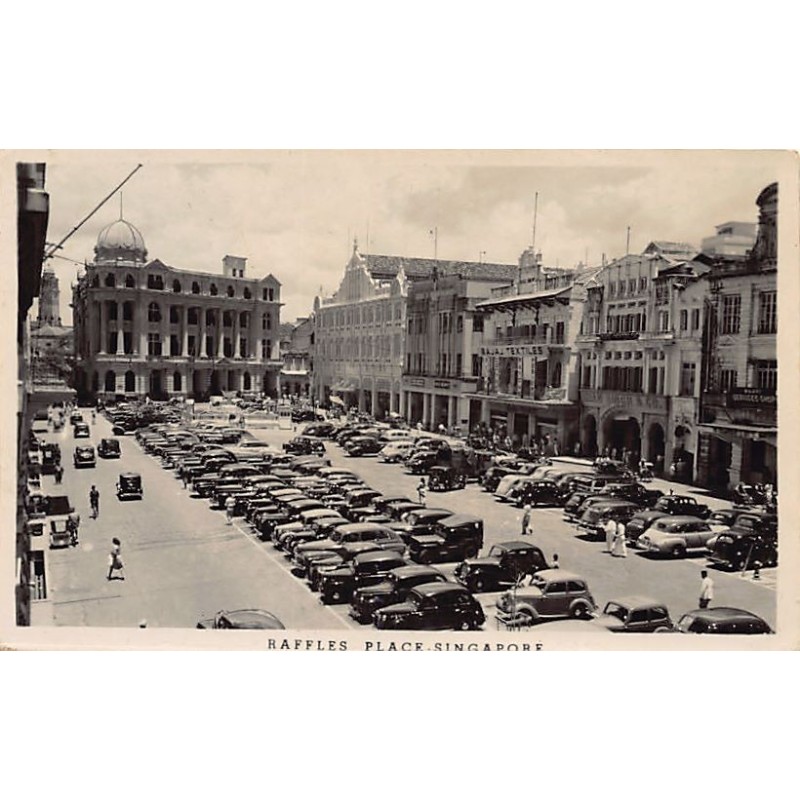 Rare collectable postcards of SINGAPORE. Vintage Postcards of SINGAPORE