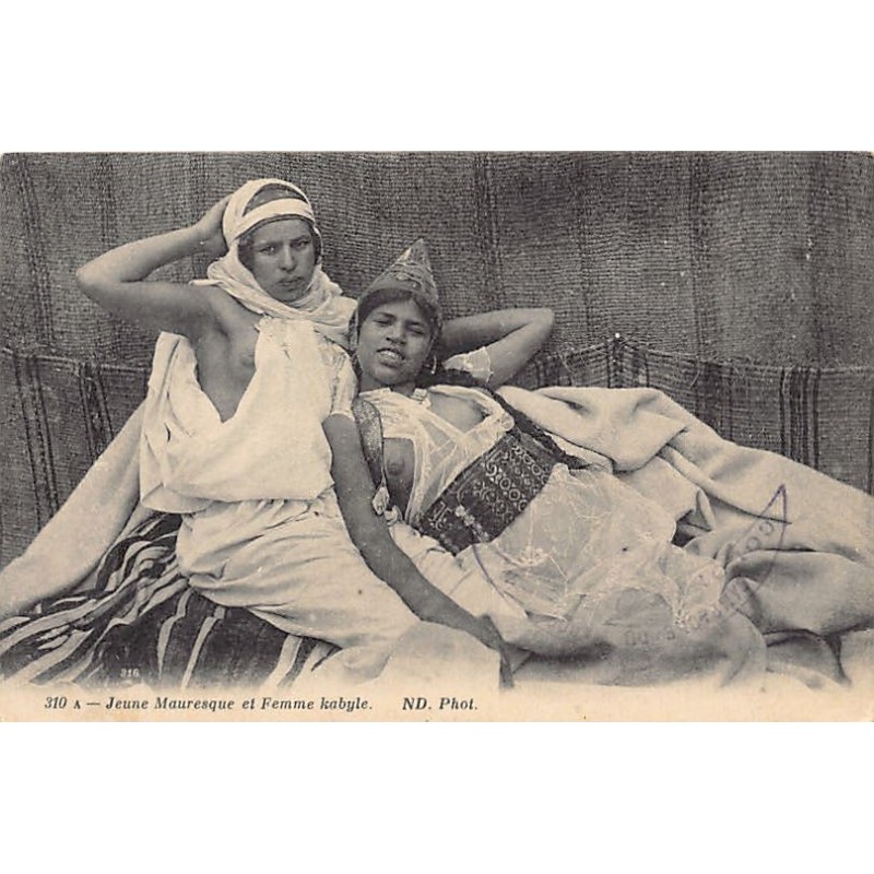 Rare collectable postcards of ETHNIC NUDE. Vintage Postcards of ETHNIC NUDE