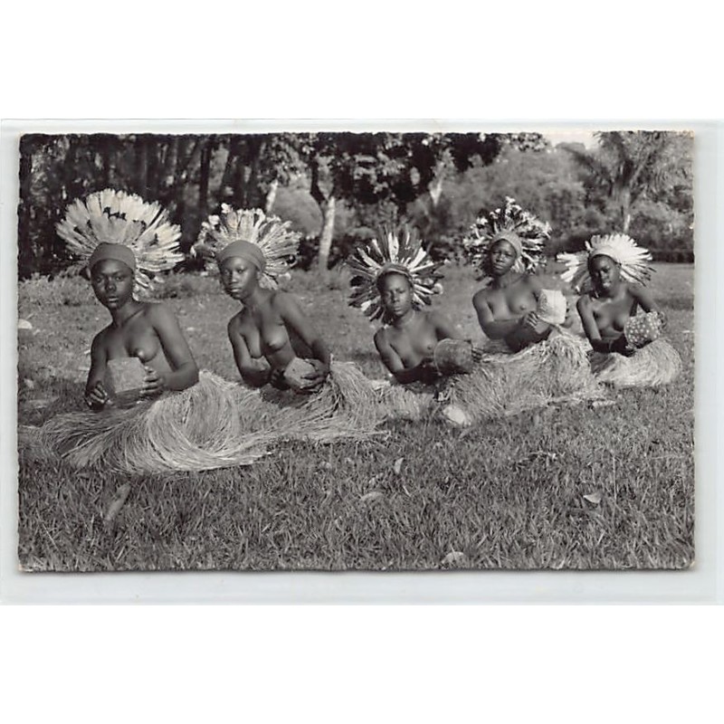 Rare collectable postcards of ETHNIC NUDE. Vintage Postcards of ETHNIC NUDE