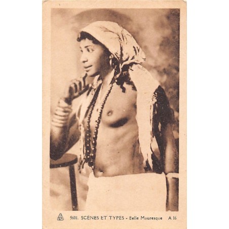 Rare collectable postcards of ETHNIC NUDE. Vintage Postcards of ETHNIC NUDE