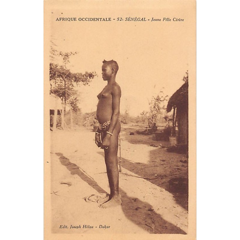 Rare collectable postcards of ETHNIC NUDE. Vintage Postcards of ETHNIC NUDE