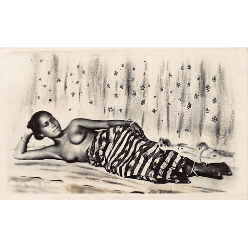 Rare collectable postcards of ETHNIC NUDE. Vintage Postcards of ETHNIC NUDE
