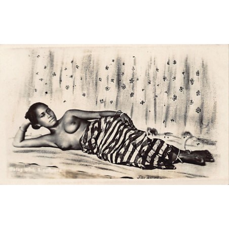Rare collectable postcards of ETHNIC NUDE. Vintage Postcards of ETHNIC NUDE